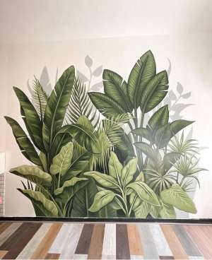 装修时究竟先放家居还是先画墙绘？