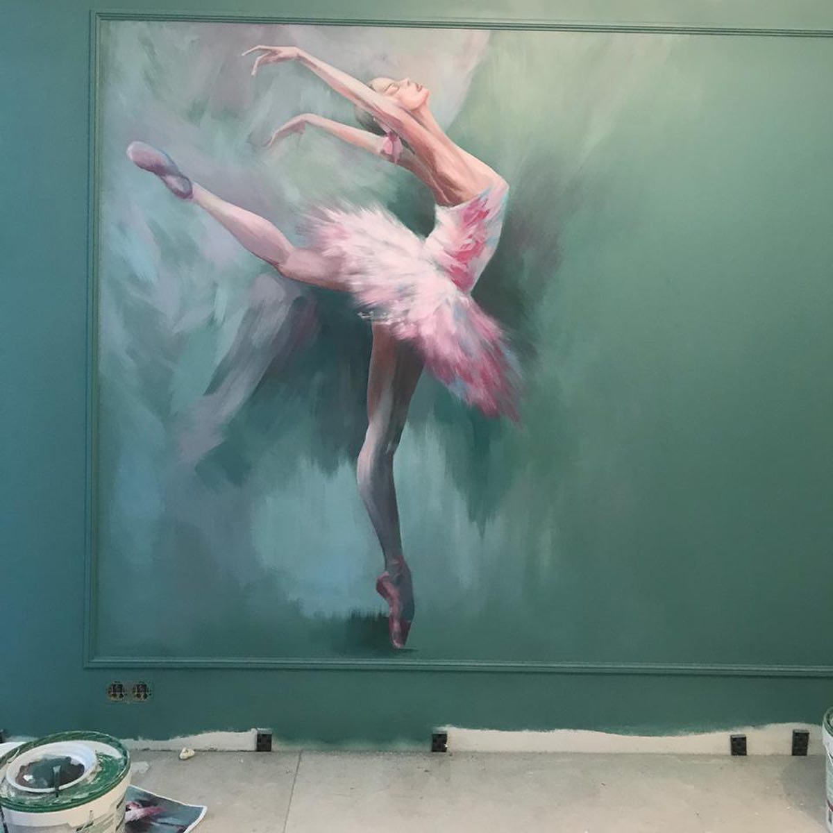 舞蹈房的墙绘图案怎么选择？