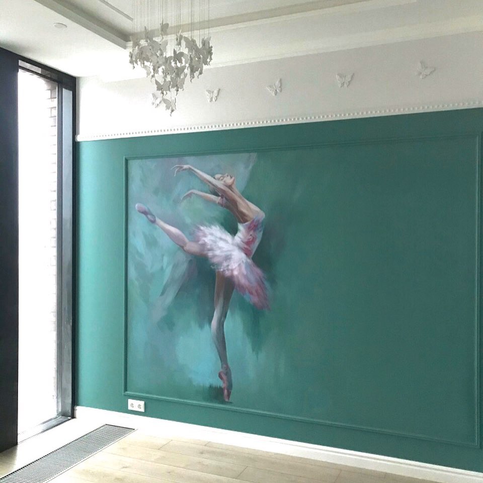 舞蹈房的墙绘图案怎么选择？