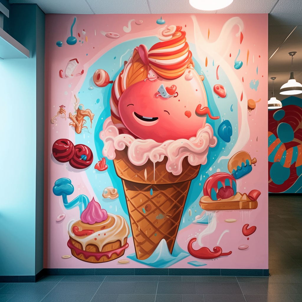 蛋糕房墙绘适合画什么比较好看？