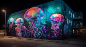 荧光画彩绘怎么收费？