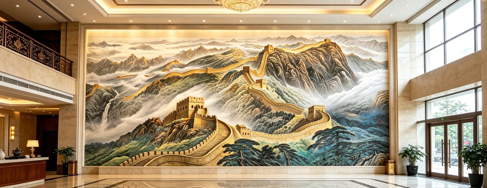 浮雕壁画