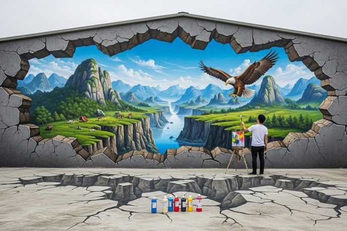 3d立体画